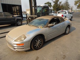2002 MITSUBISHI ECLIPSE SPYDER GS SILVER 2.4 AT 203984